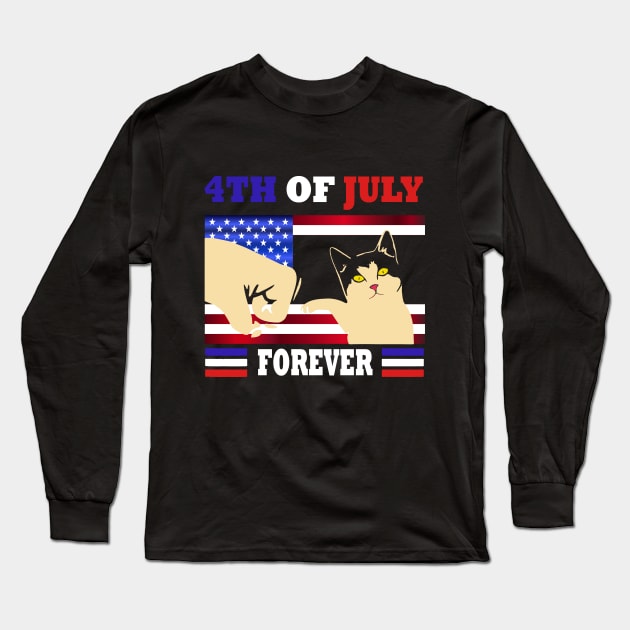 fourth of july Long Sleeve T-Shirt by karascom